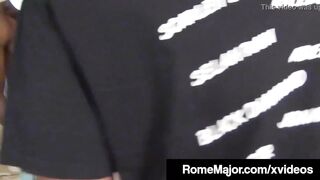 Black Gang Bang! Rome Major & 3 Bros Fuck White Jade Jamison