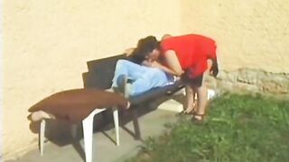 Chubby whore and y. guy