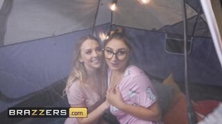 Petite Babe Lily Larimar Covers Jovan Jordan's Eye While Penelope Kay Gives Him A Blowjob - Brazzers