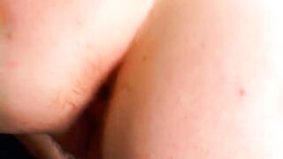 Morning fun with a cute hairy redhead amateur