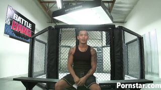 Horny babe Sophie Dee enjoys sex after boxing match