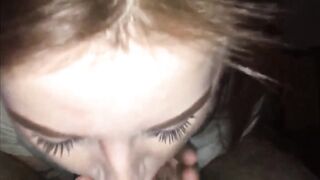Ex Girlfriend in a Amateur Blowjob