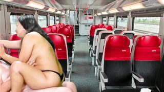 Complete 4K Movie Hot Sex on a Train with Garabas and Olpr