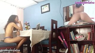 My stepbrother invited me to watch a movie. I didn't know it was porn