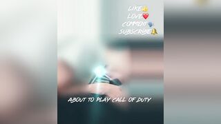 Blowjob Playing Call of Duty