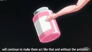 Huge titty hentai babe gangbanged part 3
