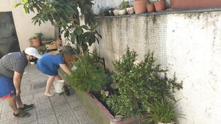 Amateur Sex with the Gardener