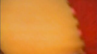 I find the door open and film Ilona as blonde as she is