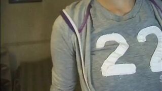 I let Iveta taste my cock, a brunette who loves masturbation
