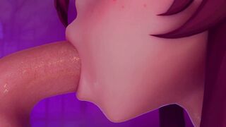Hu Tao Sucking Dick