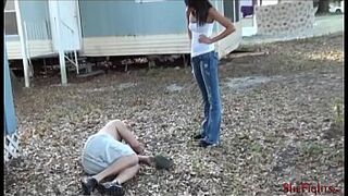 Logan Finds PC Guy - Time for Balls Crushing