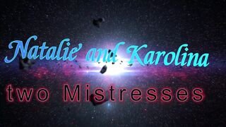 Natalie and Caroline lesbian Strapon Sex Part 1