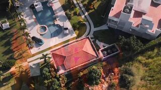 Latinas with Nice Feet Masturbating by the Pool Ggmansion