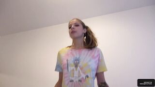 Bed Master Tests His Client's Pussy Out Well - Pussy CreamPie