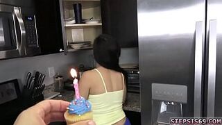 Russian teen b. gang Devirginized For My Birthday