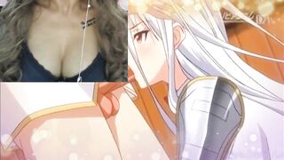 busty wife pleases husband - Hentai