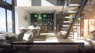 Lewd Delivery: the Delivery Guy and the Hot Supermodel Doing Sexy Yoga - Episode 2