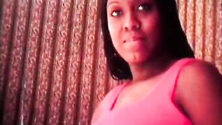 Randy cock sucking ebony babe getting her cunt fucked and creamed