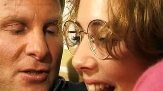 Beautiful teen from Germany gets her moist holes pounded