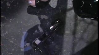 Hot blonde gets cum on her perfect tits after giving head, getting drilled
