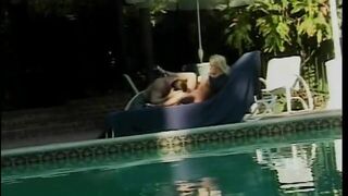 Horny cuttie likes it when a huge pole is driven deep into her wet cunt