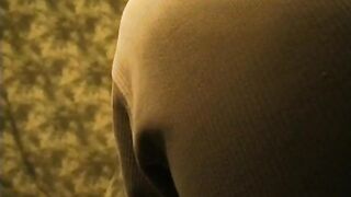 Eva's first porn performance is a blonde whore who touches