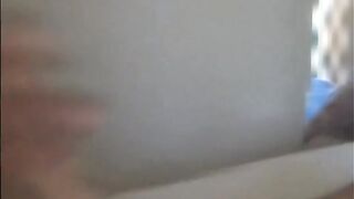 let Leona taste my cock, a blonde who loves masturbation and
