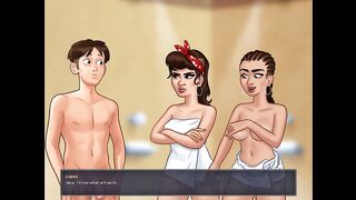 Summertime Saga: College guy with huge dick Ep.9