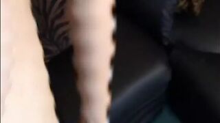 I play with my cousin Tereza, a shy and submissive brunette