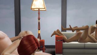 step Mom And step Son And step Dad And step Daughter Family Fucking Foursome Orgy