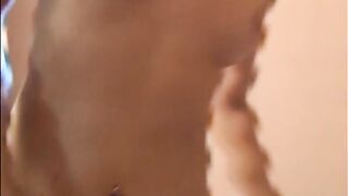 I get my dick sucked by brunette Jana with upturned nipples