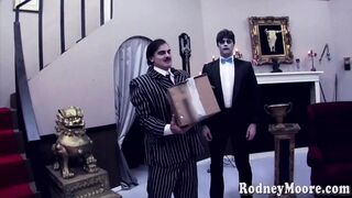 Fester and Aurora Snow Addams parody