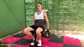 Having Sex with a Girl at the Gym