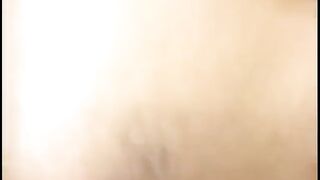 Erotic brunette with huge tits gets fucked and creamed