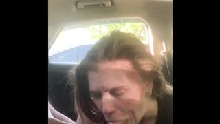 Blow job in target parking lot