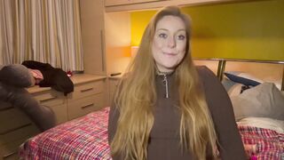 Made the Waiter Fuck Me and Cum Inside My Pussy