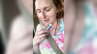 Eating Candy Whilst Travelling, Without Even Realising I Used the Tube to Wank with