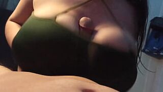 Russian Handjob with Huge Tits Foreigner