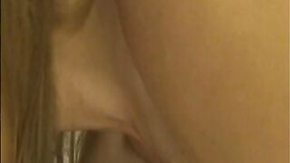 I let Kristyna taste my cock, a blonde who loves