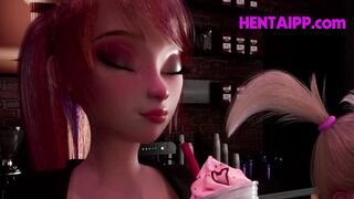 Futanari Babes Girl At Cake Store (Episode 1 Uncensored)