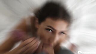 Waking up my stepsister with a hard cock