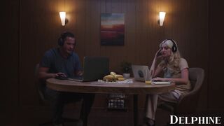 Delphine Films- Sexy Blonde Skye Blue Has EXPLOSIVE Makeup Sex With Her Husband