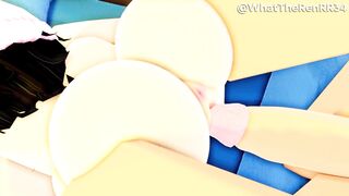 Cute girlfriend gets pounded until creampie
