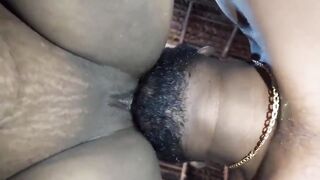 Indian wife busy eating husband