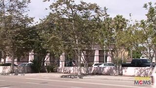 Mature busty librarian fucked and facialized by a confused customer