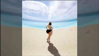 THE DUKEZ vr Big Ass PAWG MILF Mrs. Keagan takes BBC on the beach