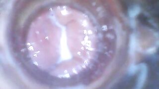 Close up masterbation camera inside my super wet creamy pussy pls eat it