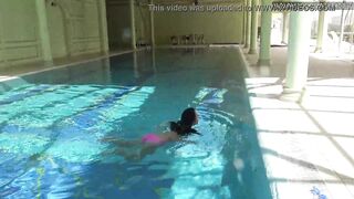 Hot Russian Jessica Lincoln in the pool