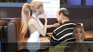 Liza's story: wife cheating her husband in a public toilet - ep. 13
