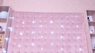 hot russian slut caresses her body on camera